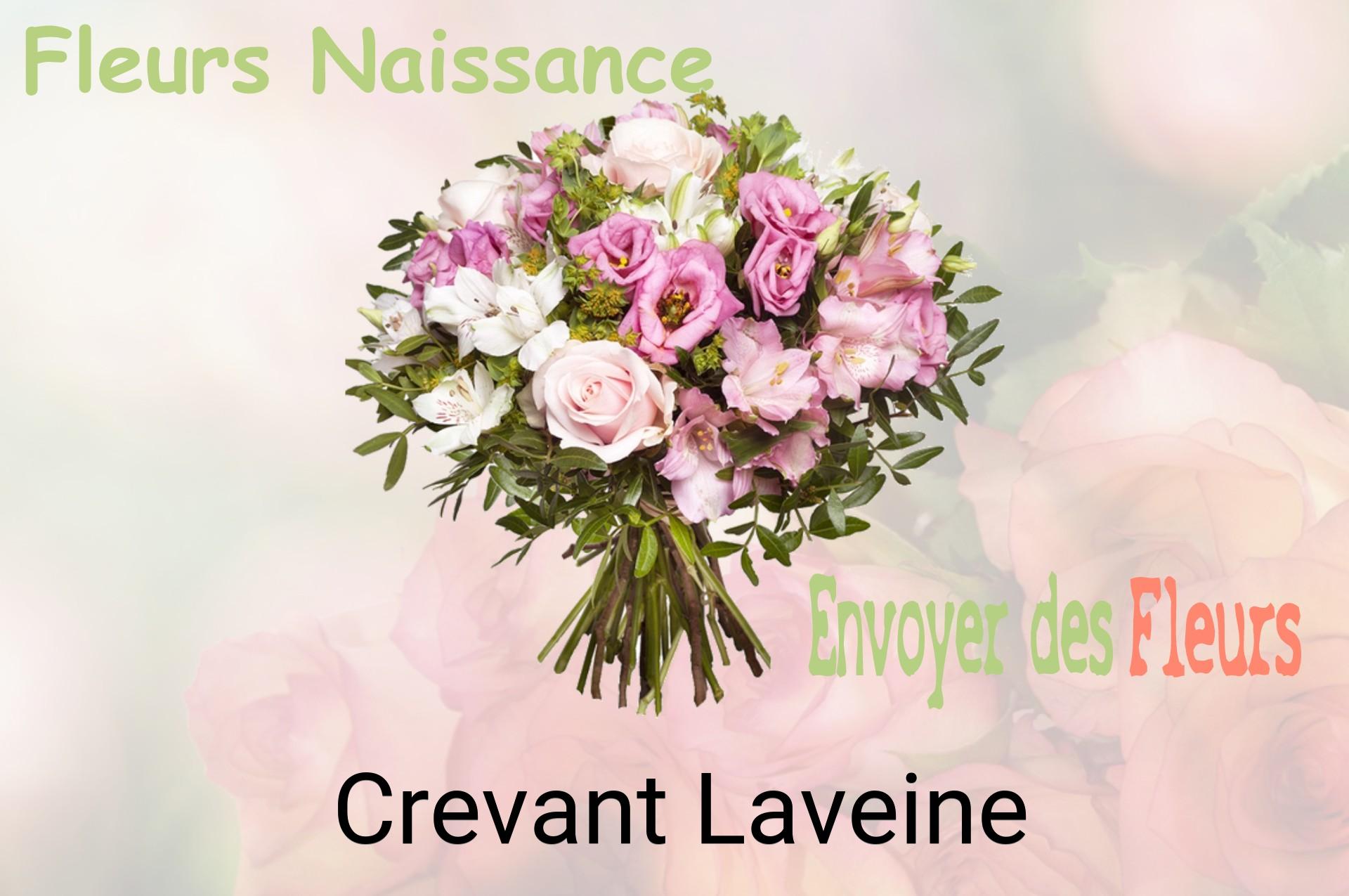 Bouquet de fleurs de naissance livré à Crevant-Laveine